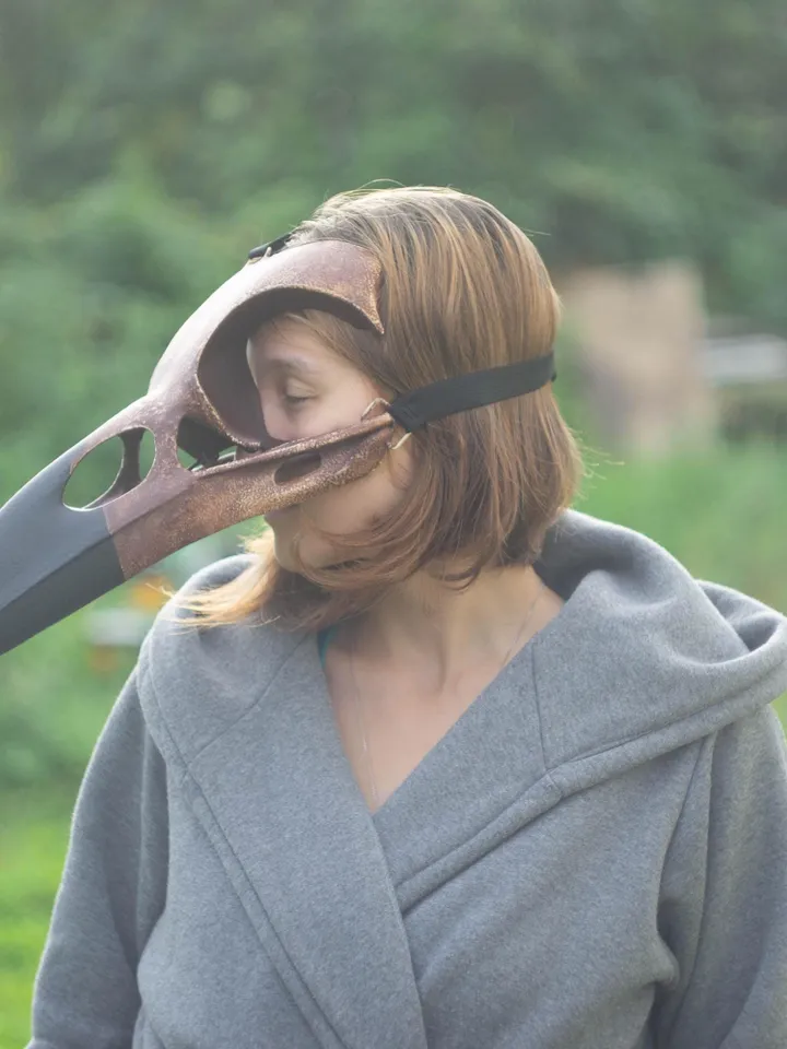 Bird Skull Mask, Raven Skull, Viking skull Mask, bird mask, plague doctor mask, steampunk mask, bird beak mask, Voodoo Mask, Raven Mask