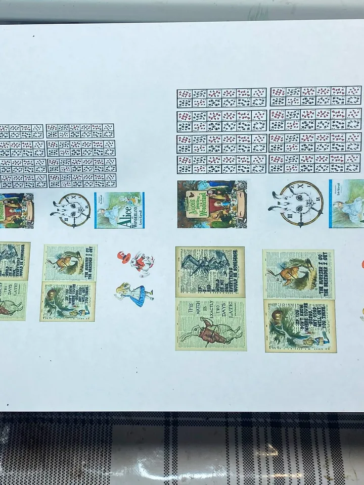 Tutorial. Magic book in the style of "Alice". Dollhouse miniature. Accessories for dolls.
