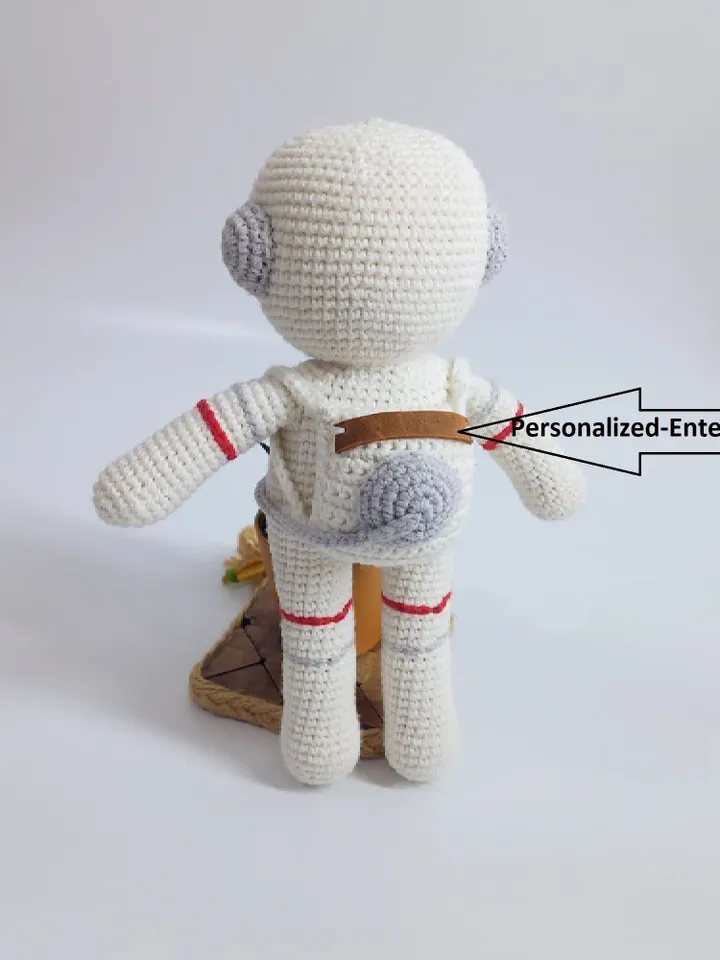 Crochet Astronaut Toy, Astronaut Baby Shower Gift, Spaceman Plush Toy, Astronaut Plushie, Space Gift For Him, Astronaut Birthday Gift