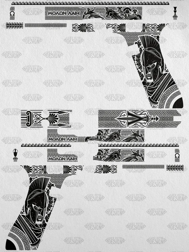 VECTOR DESIGN Glock 34 gen 5 Molon labe