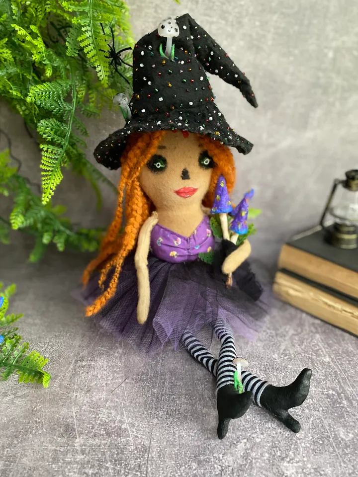 Halloween Witch doll handmade