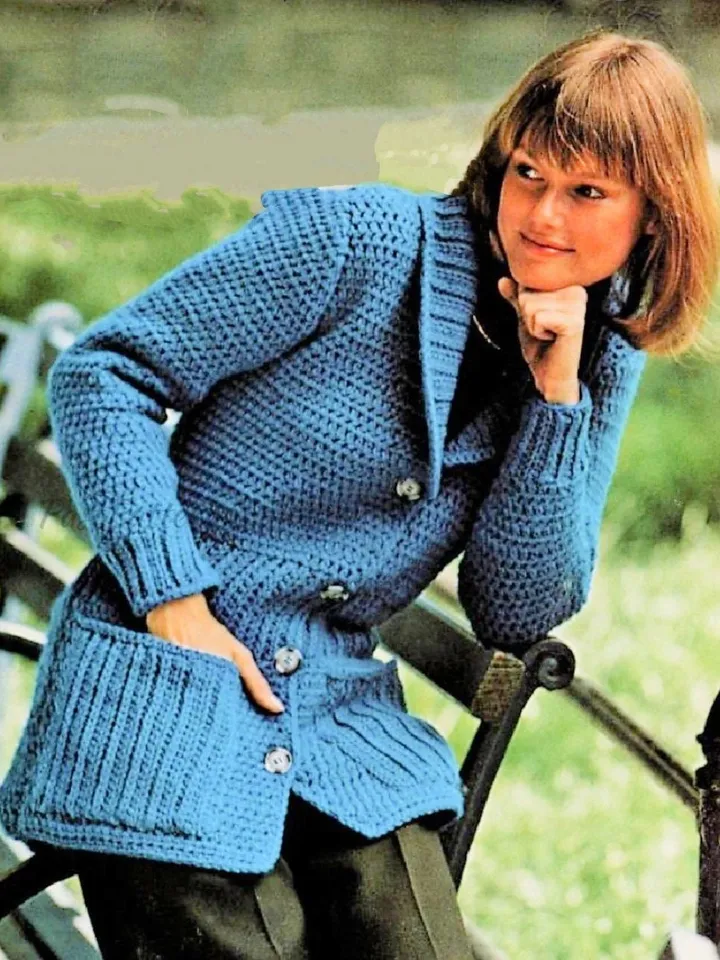 Cardigan pattern, women cardigan, easy cardigan, crochet pattern pdf