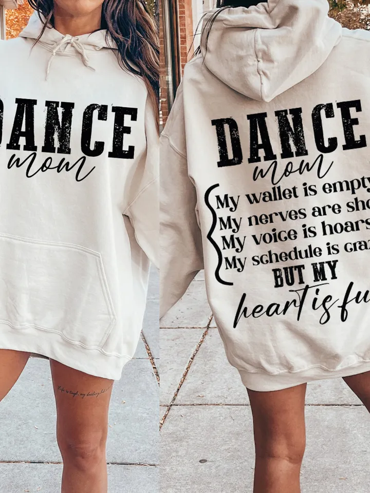 Dance Mom Wallet is Empty Heart is Full Shirt, Dance mom svg, Dance mother svg, PNG Digital Download