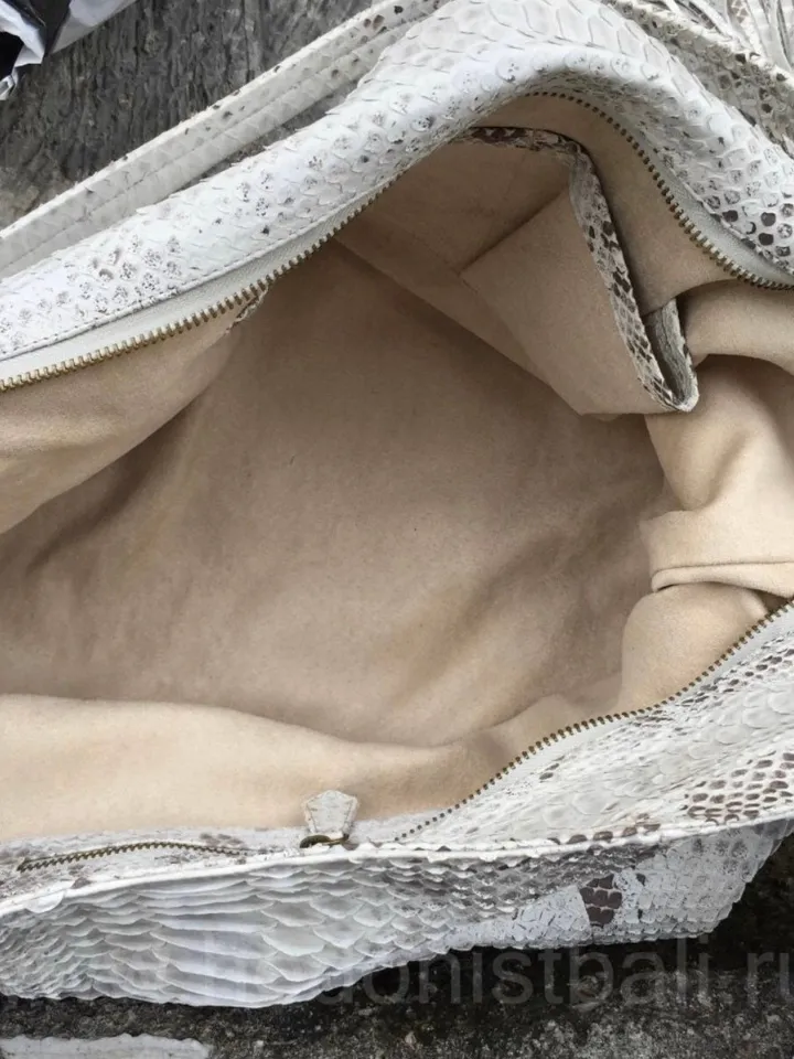 Big Soft Hobo Genuine Python Skin Classy Bag | Exotic Leather Bag | Soft Hobo Snakeprint Bag | Sport Bag | Python Casual Bag | Summer Bag