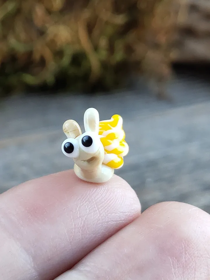 MINIATURE ANIMALS Snail figurine aquarium decoration Glass figurines