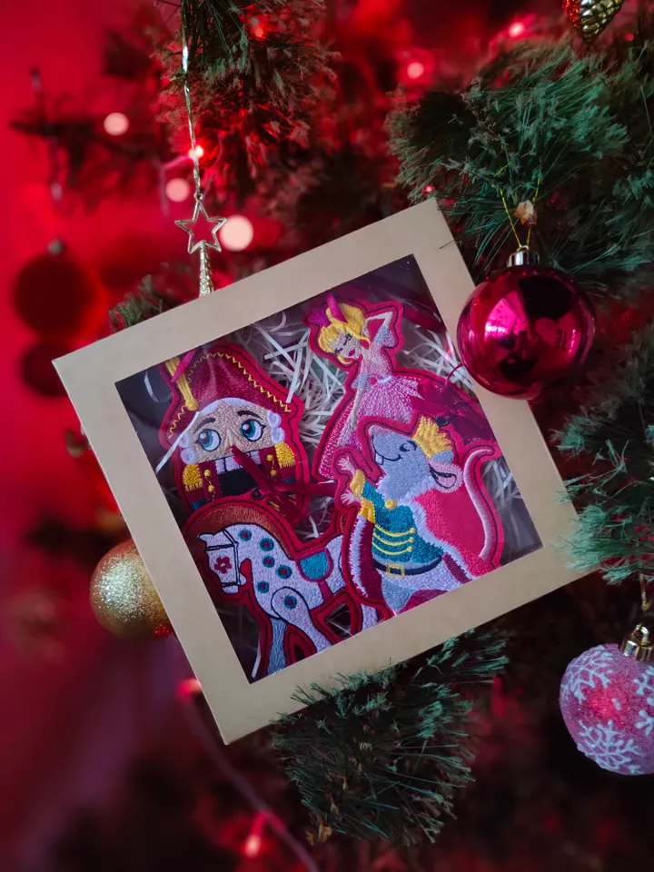 A set of machine embroidery designs "The Nutcracker"