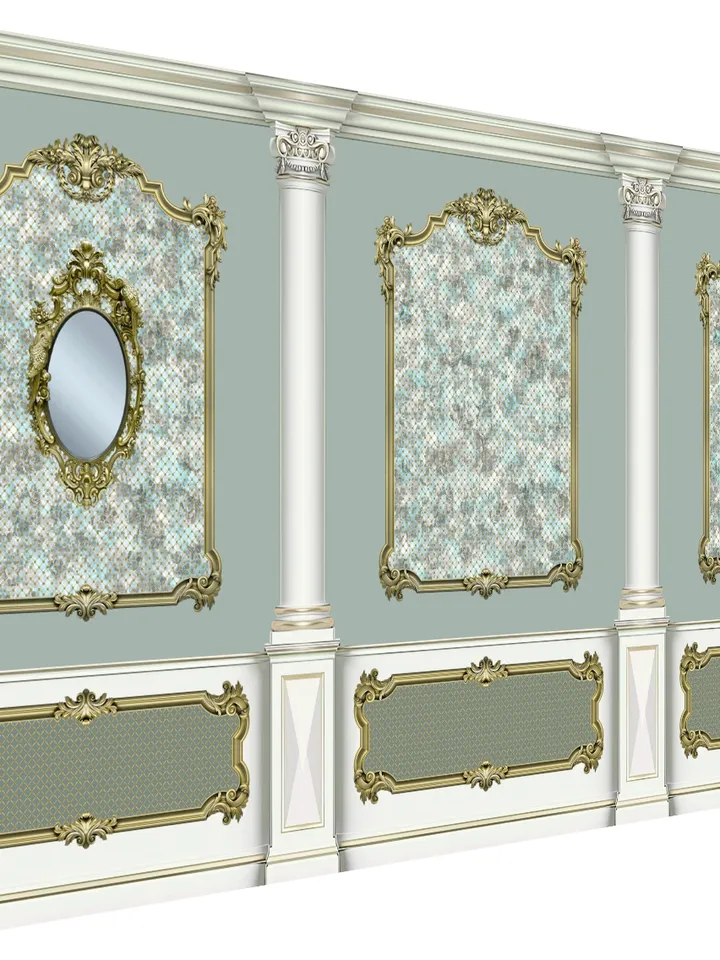 Wallpapers- Set 17-v6 | Printables for Dollhouses and Unique Miniature Projects | Digital Downloads | in Scale 1/12th