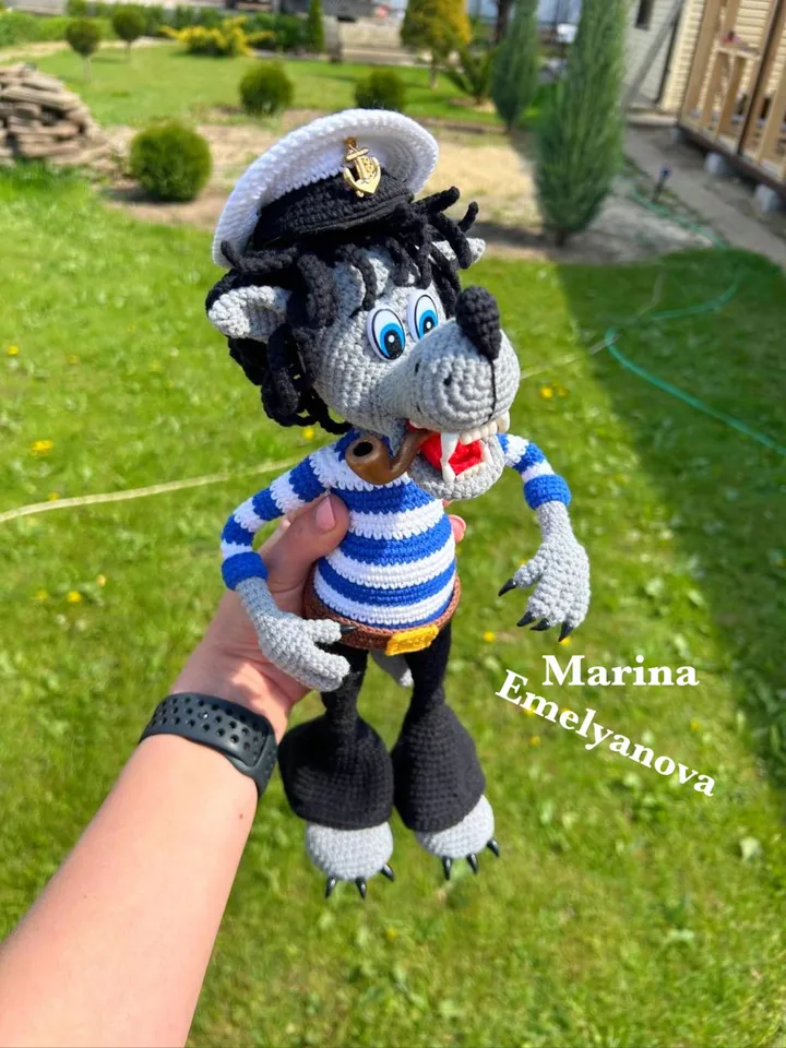 Crochet Pattern Wolf.