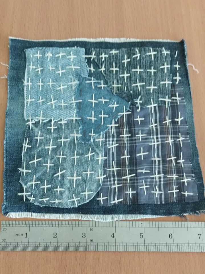 Denim patches,Patches, stripe, for decoration, denim