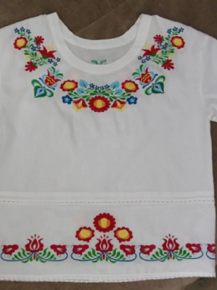 Hungarian Embroidery Set 6x8 and video Embroidery Design