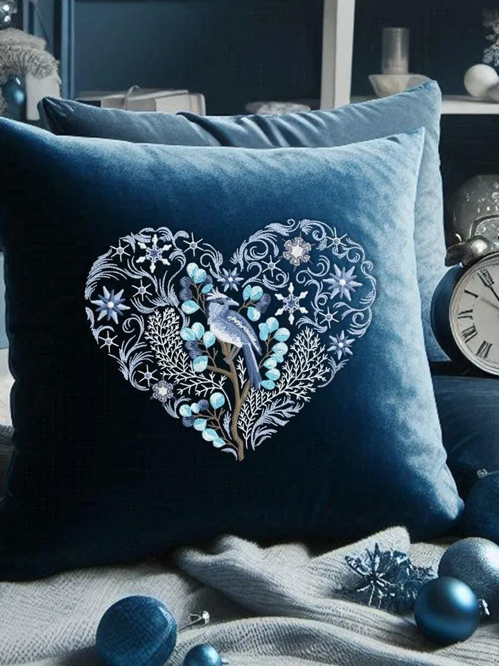 Machine embroidery design &quot;Heart of Winter&quot;