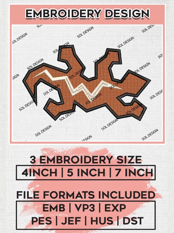 NHL Arizona Coyotes Team Logo Embroidery Files, Arizona Coyotes Team Embroidery Designs, NHL Teams, 3 sizes, NHL Machine embroidery designs, Digital Download