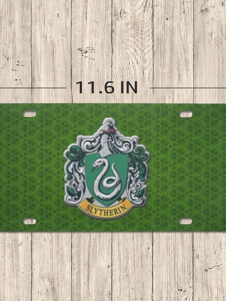 Slytherin License Plate