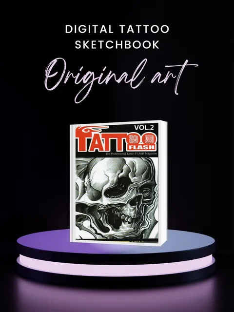 Tattoo flash Vol.2 ১.৩৫ US$ | Buy online with delivery