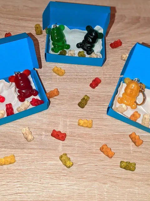 Giant Gummy Bear gift boxes £12.50