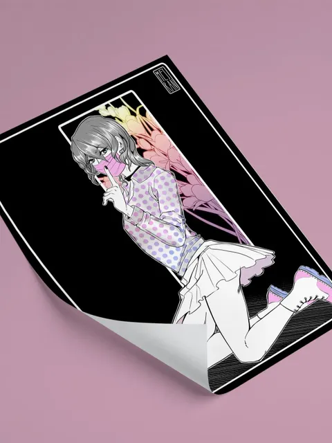 Secrets | KiNKtober Boyslove 2020 Druck/Poster Matt | A4 Größe (210 x 297mm, 8,3 x 11,7 Zoll) | Yaoi | Yaoiart €12.00