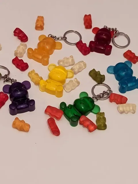 Giant Gummy Bear keyrings £5.00