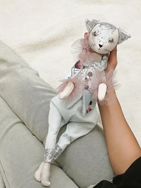 Cat doll, cat toy, teddy cat, gift for birthday, rag doll, collectible toy, charm cat $1,320.00