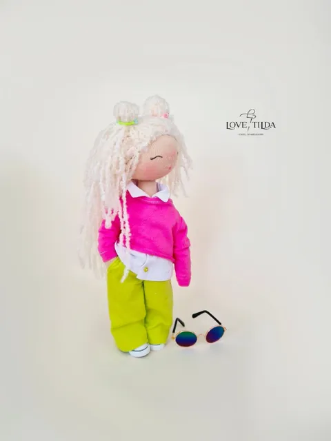 Handmade doll, Interior doll, Tilda Doll, Interior Decor Doll, Fabric Doll, Textile Rag Doll, Child Room, Decor doll $250.00