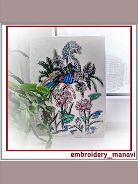 Machine embroidery design photo stitch "Fairyland"