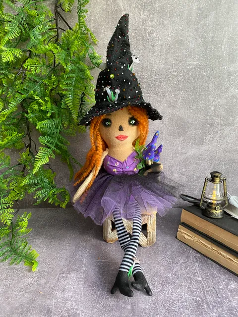 Halloween Witch doll handmade