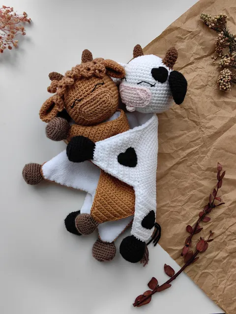 Lovely comforter cow