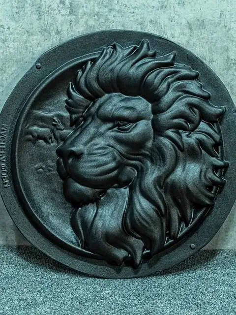 DIY mold for filling the Lion Safari panel