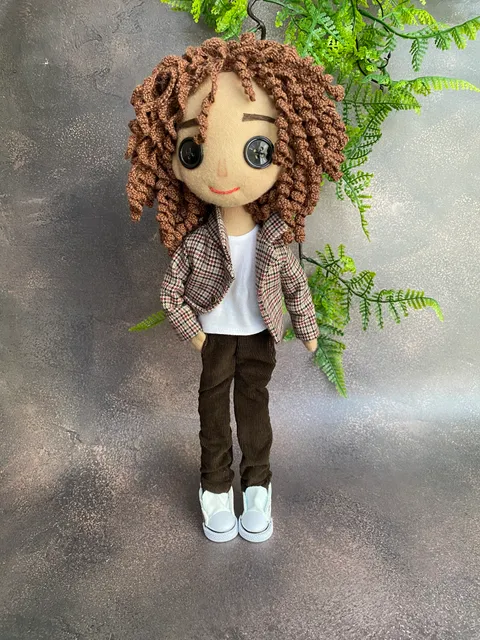 Wybie Lovat Doll. Rag doll Handmade  .