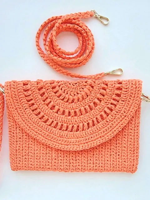 Envelope bag Straw cosmetic pouch Custom gift