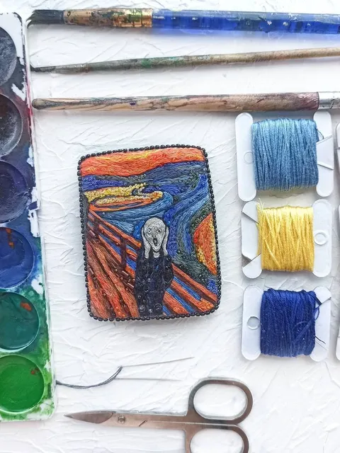 Брошь "Крик" RUB 3,800.00