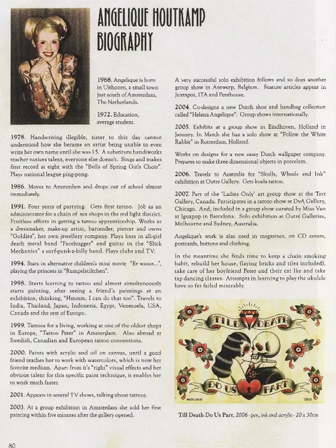 アート・デザイン・音楽 TATTOO MYSTIQUE by ANGELIQUE HOUTKAMP tattooflashbooks.com - Angelique Houtkamp - Tattoo Mystique