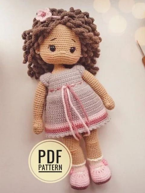 Pattern doll, dress