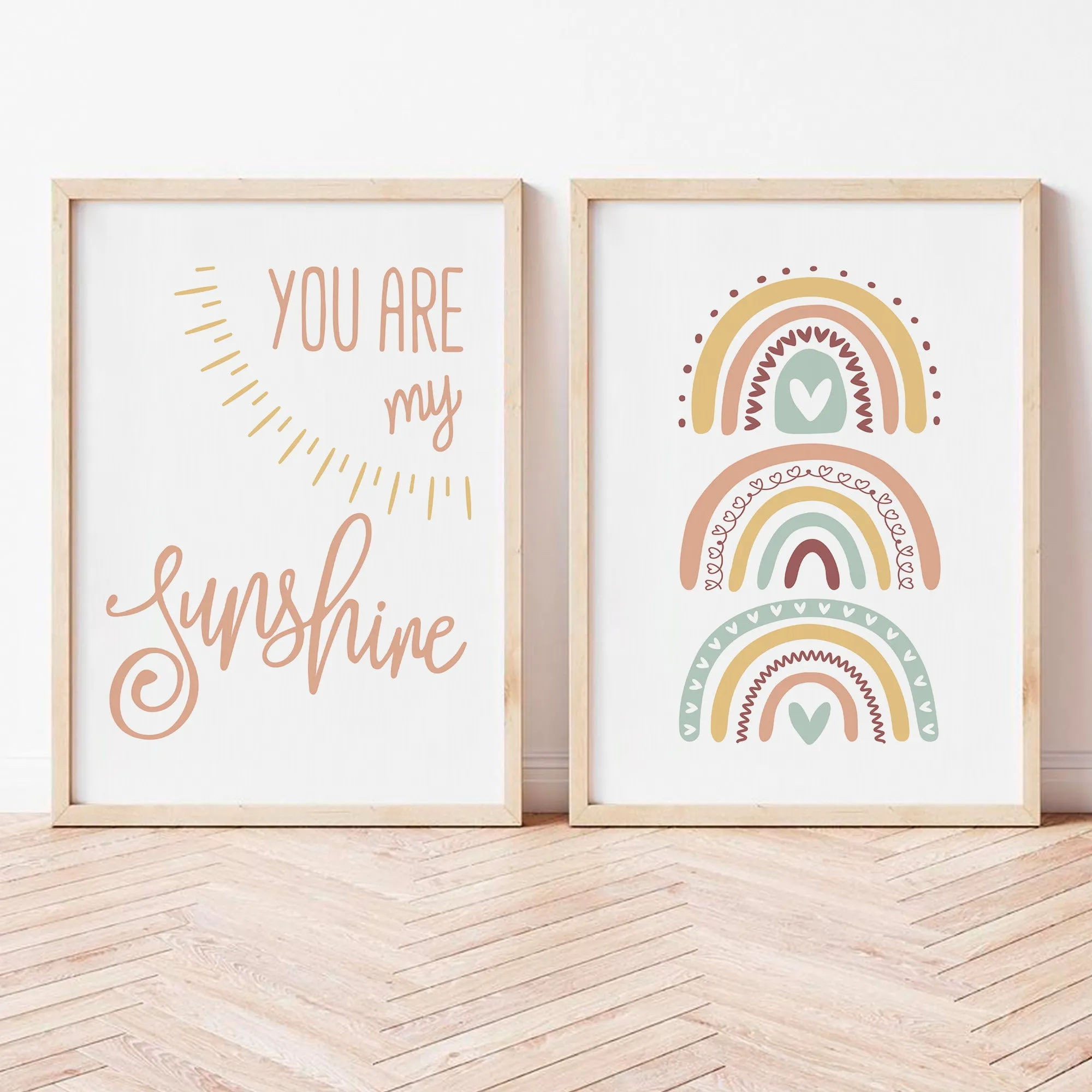 You Are My Sunshine Nursery Wall Art Digital Download Printable Wall ...