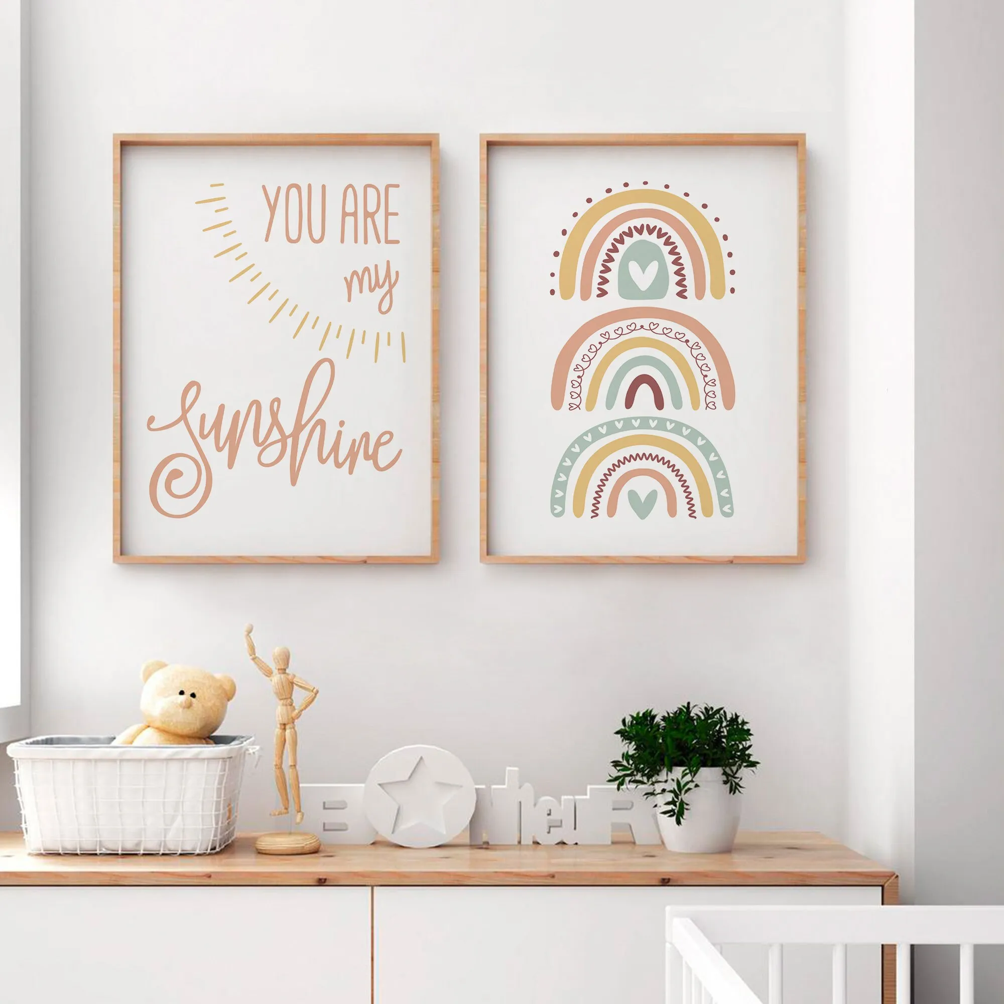 You Are My Sunshine Nursery Wall Art Digital Download Printable Wall ...