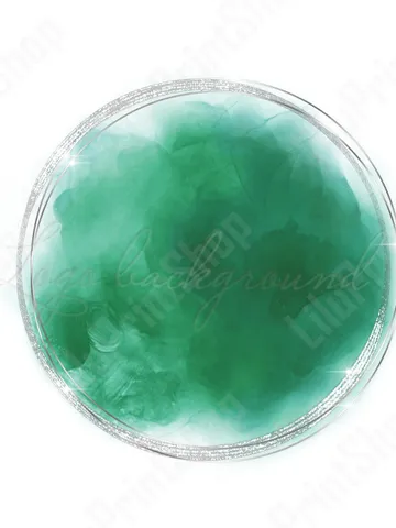 Emerald Green Logo Background Png Watercolor green & silver frame logo design of Alcohol ink . digital instant download $2.85