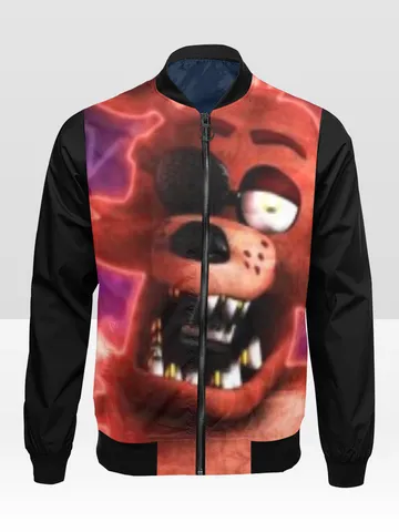 Foxy FNAF Five Nights At Freddy's Bomber Jacket $79.97