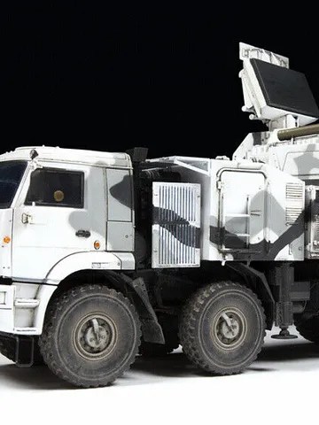Original Zvezda 3698 Russian Anti-Aircraft System Pantsir-S1 "SA-22 GREYHOUND" Model 1:35 NEW BOX $99.00