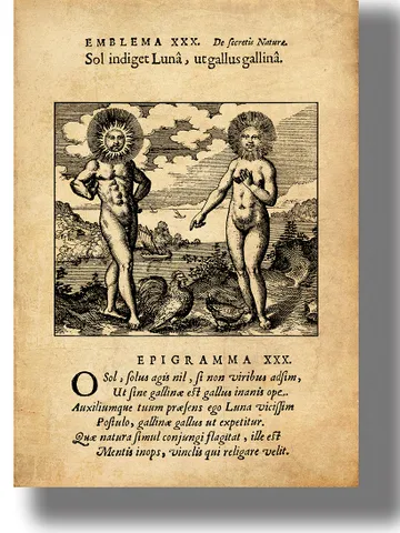 Alchemical Sun and Moon. $21.00