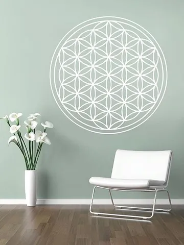 Flower of life Wall Decal ik2913 $23.99