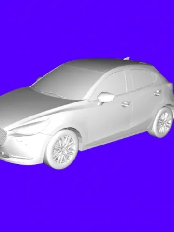 Beauty 1 3d Model Car STL 3D Printing Mazda 2 $9.50
