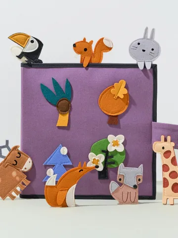 sensory toys for babies montessori quiet book for toddlers felt busy book forest animals seasonal travel toy gift for baby 1 year old $90.00