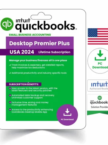 QuickBooks Desktop Premier 2024 Lifetime License