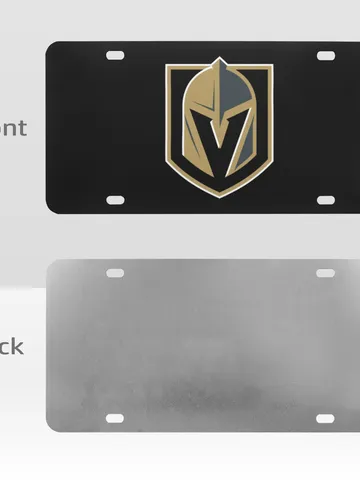 Vegas Golden Knights License Plate $24.97