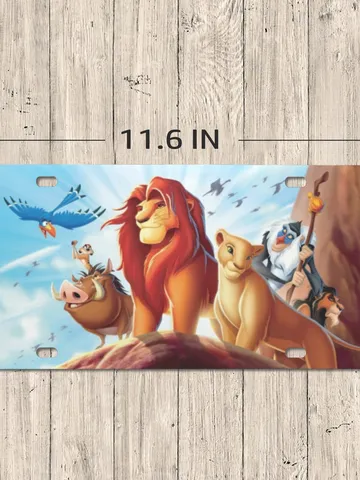 Lion King License Plate $24.97
