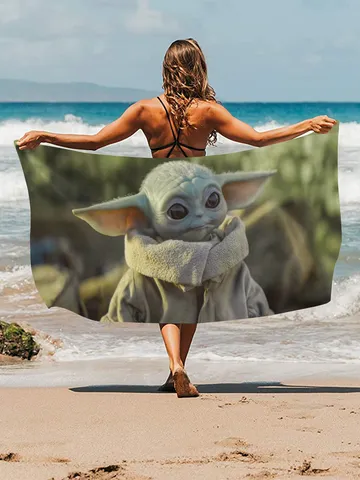 Baby Yoda Beach Towel $42.00