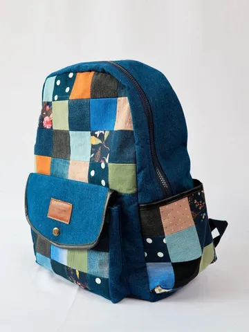 Рюкзак джинсовый унисекс. $75.00