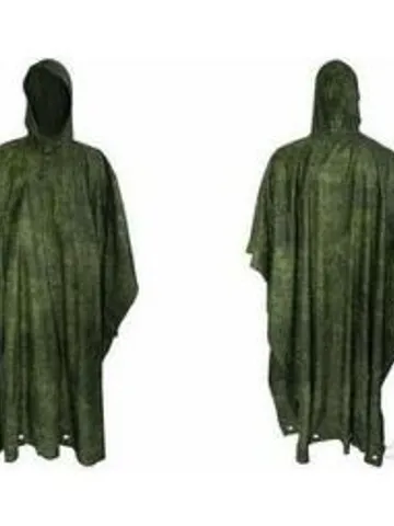 Military Surplus Excellent 1 Poncho For Mountain Spn Units $170.00