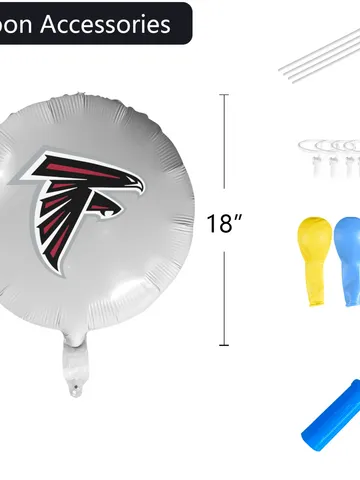Atlanta Falcons Foil Balloon $24.00