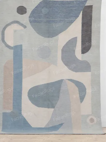 Contemporary Grey Handmade dhurrie rug 100% wool for living room, bed room, kids room in any size 10x14,10x12,9x12,8x10 Quick up guys!!!! $1,045.06