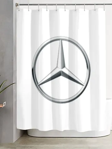 Mercedes Benz Shower Curtain $48.00